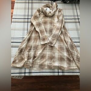 Boutique style tunic dress new with tags super soft & comfortable